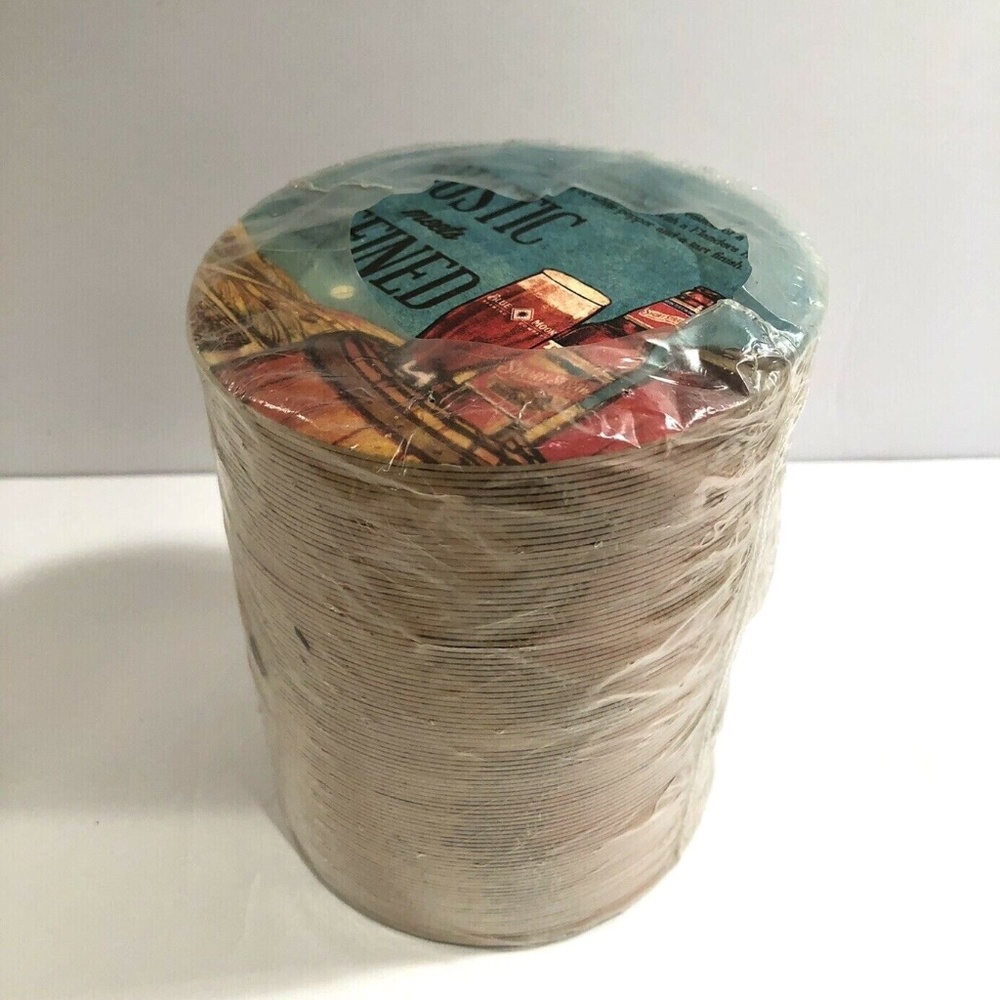 RARE! HTF Blue Moon Short Straw Farmhouse Ale Beer Coasters - Sleeve of 100